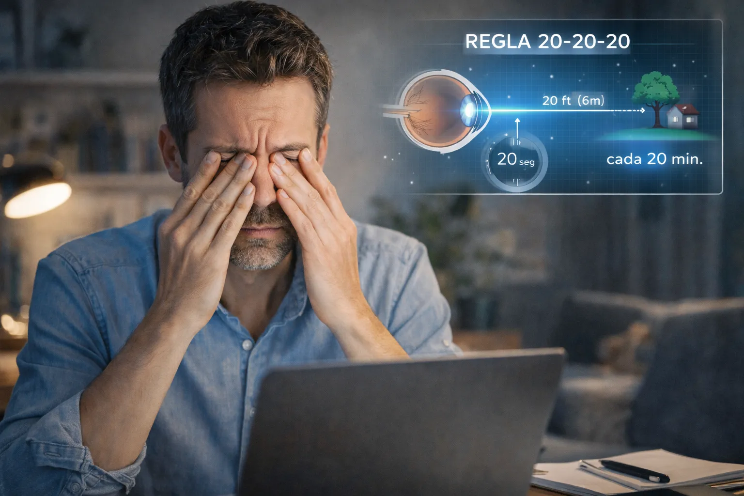 Salud visual digital: cómo afectan realmente las pantallas a tus ojos y qué puedes hacer para proteger tu vista